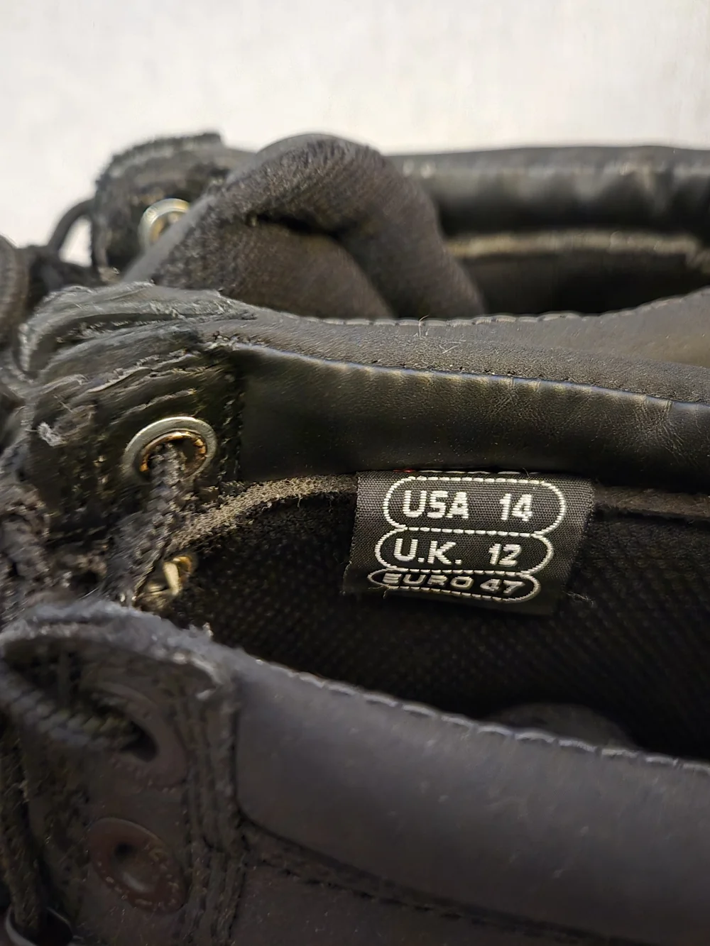 Joe Rocket Black Tactical Lace-Up Boots